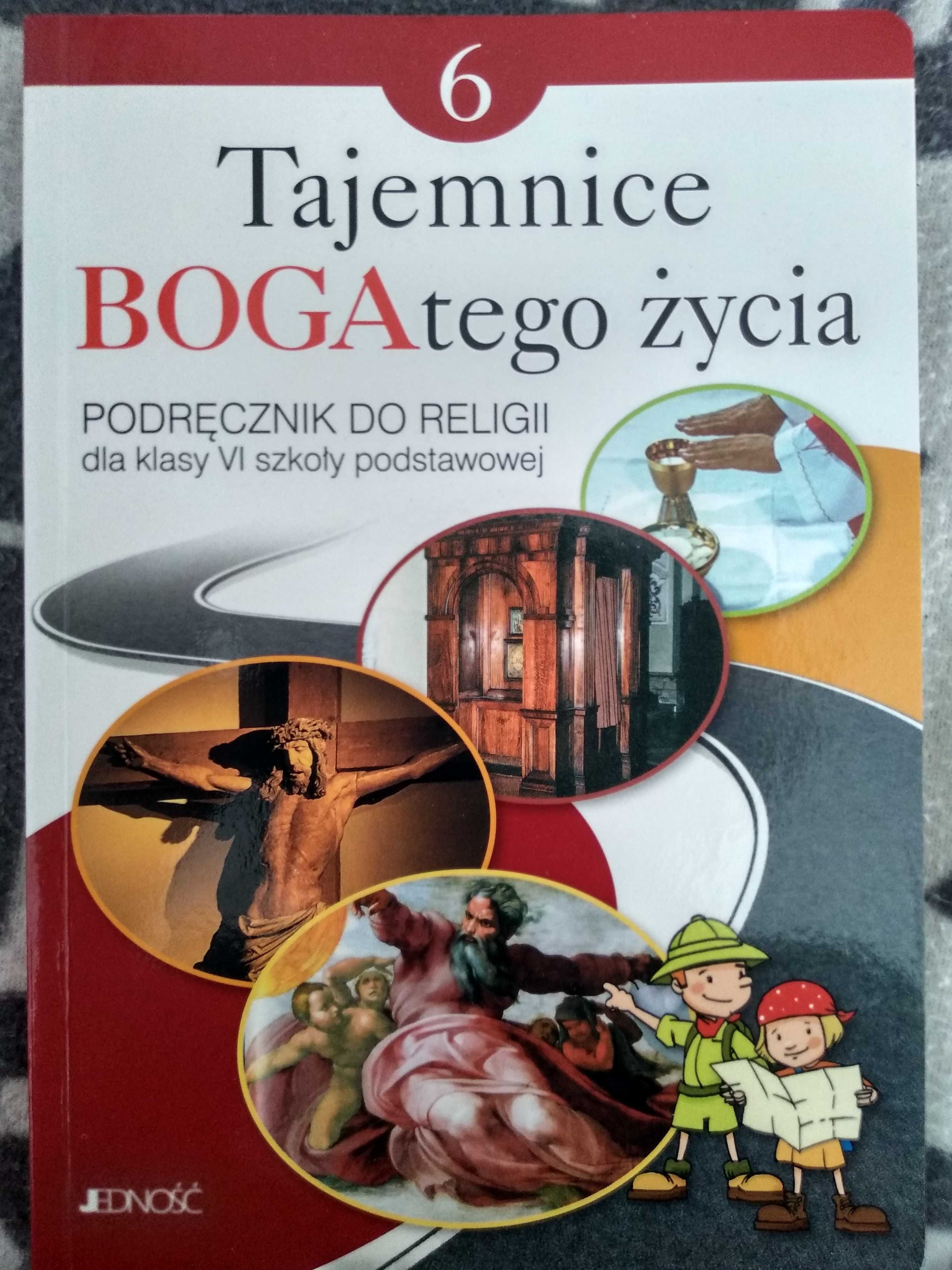 Tajemnice BOGAtego życia 6, podręcznik do religii