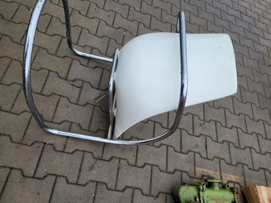 Krzesło fotel w stylu bauhaus lata 70