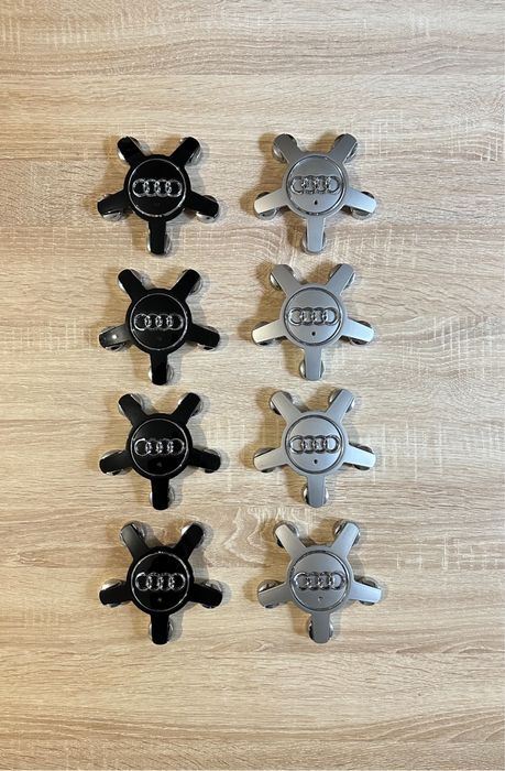 Conjunto Centros Audi 135mm