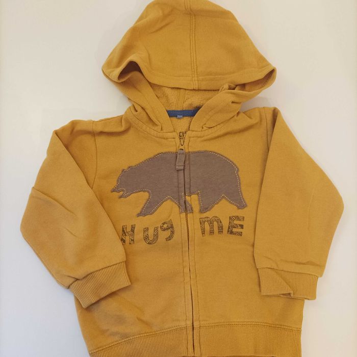 Bluza z kapturem r. 86 cm