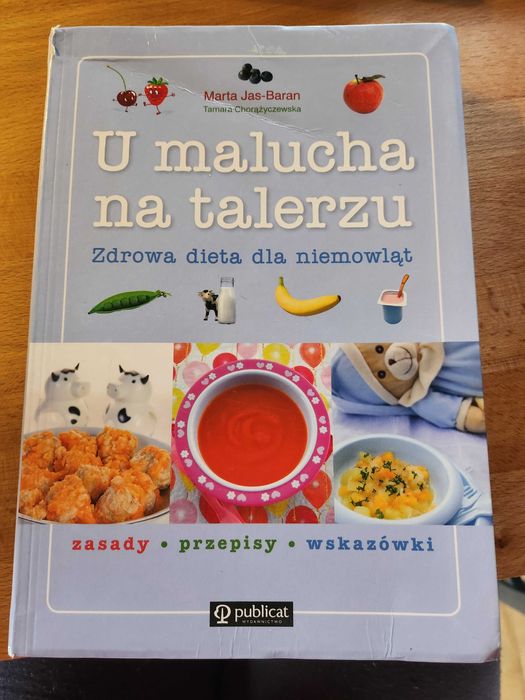 Książka u malucha na talerzu