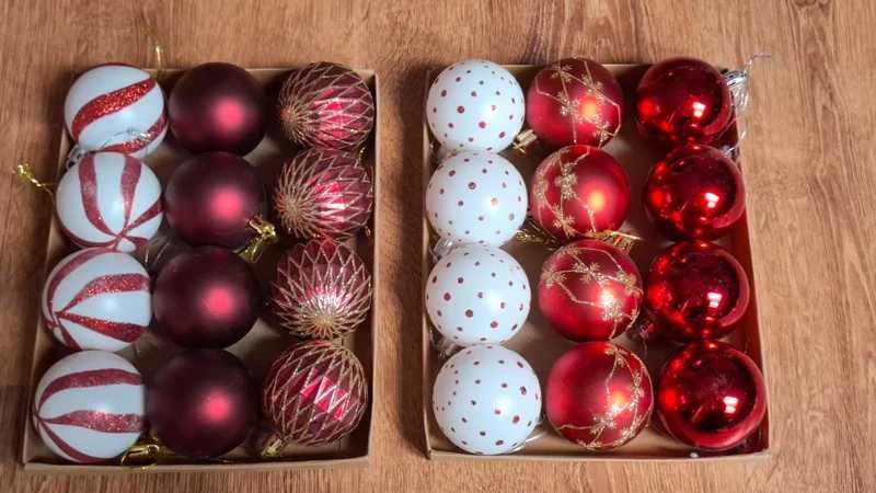 Bombki ozdoby choinkowe