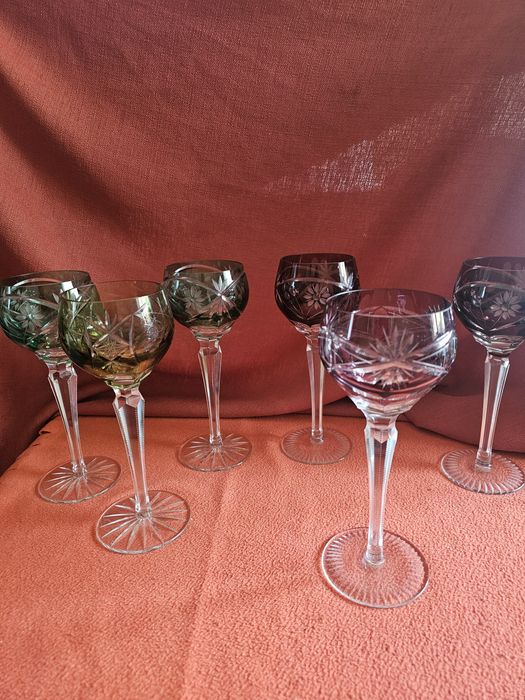 Kieliszki krysztalowe