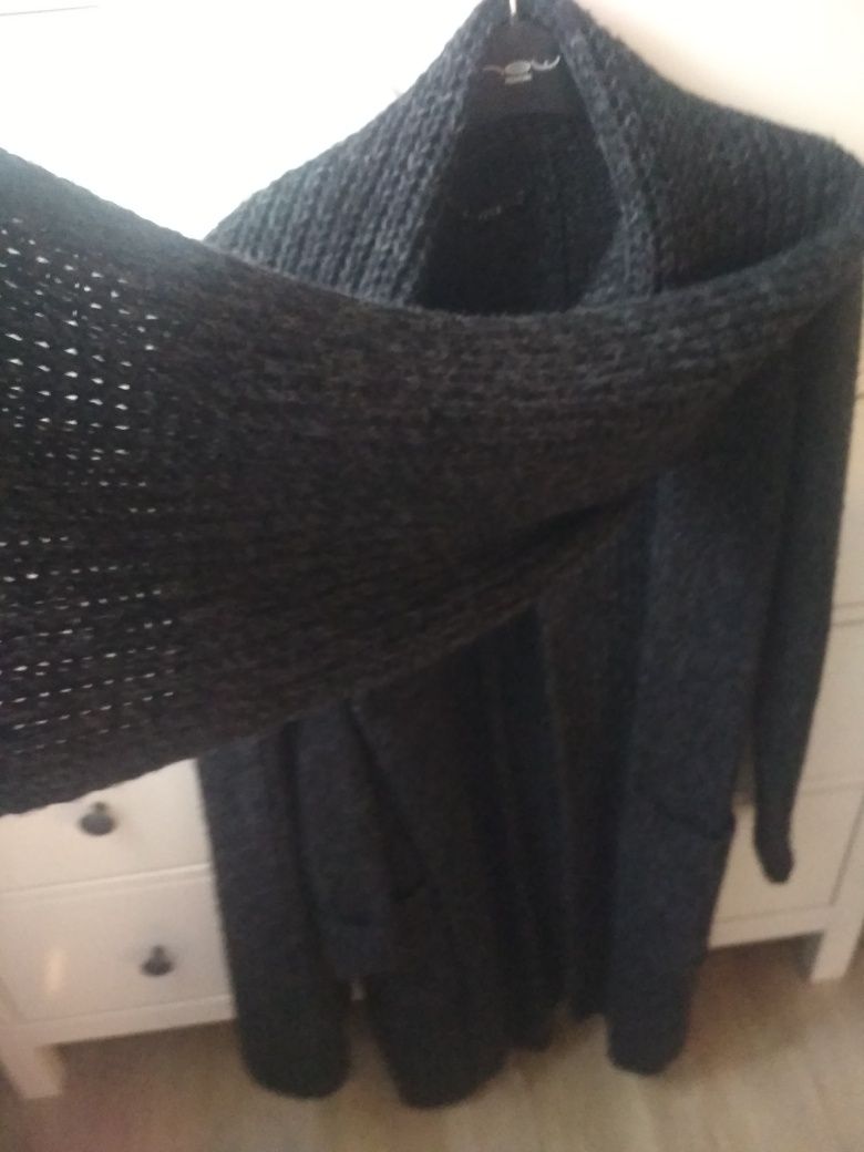 Super kardigan narzutka sweter płaszcz Mohito