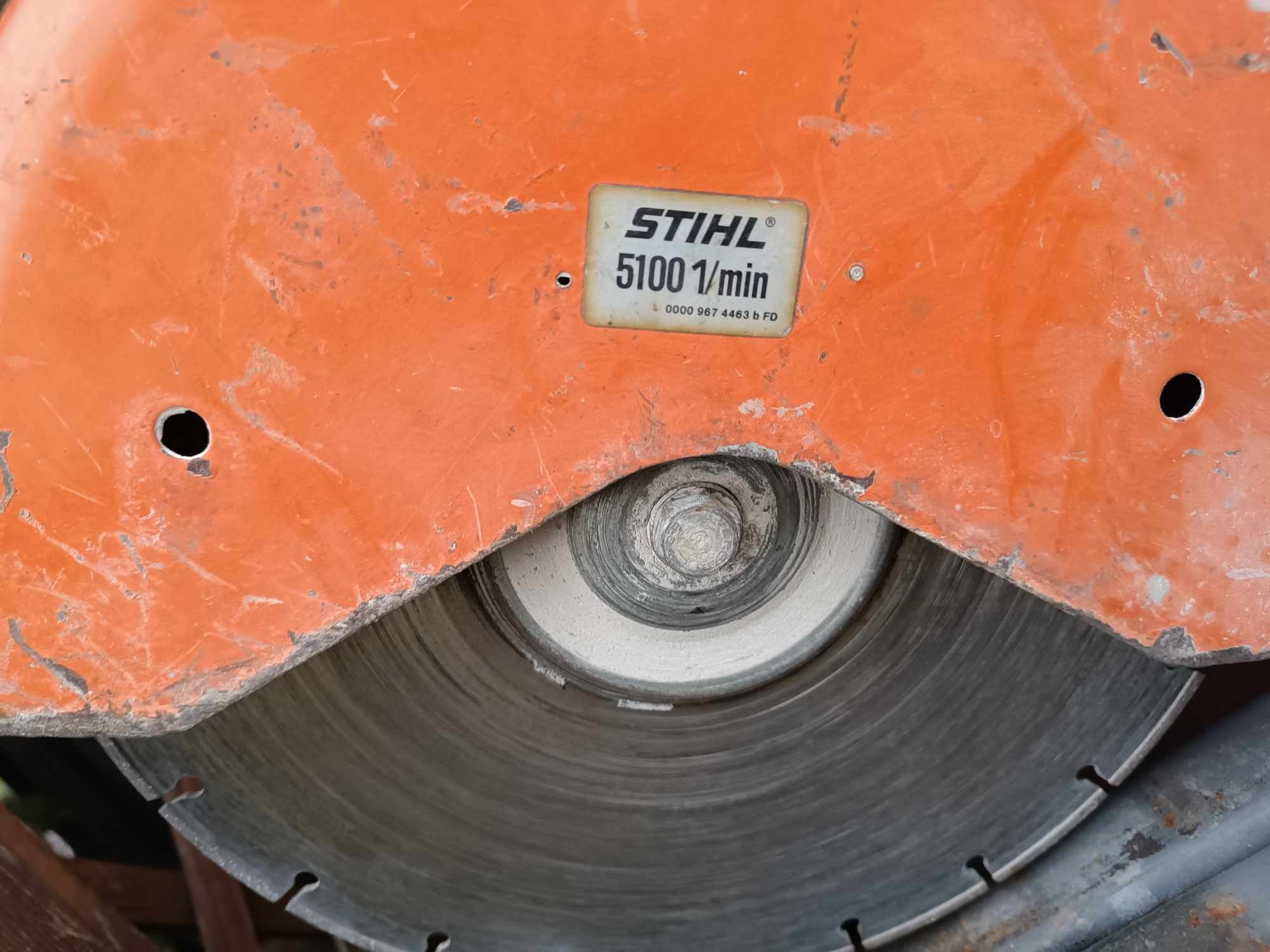 Stihl ts350 super piła tarczowa do betonu, przecinarka spalinowa