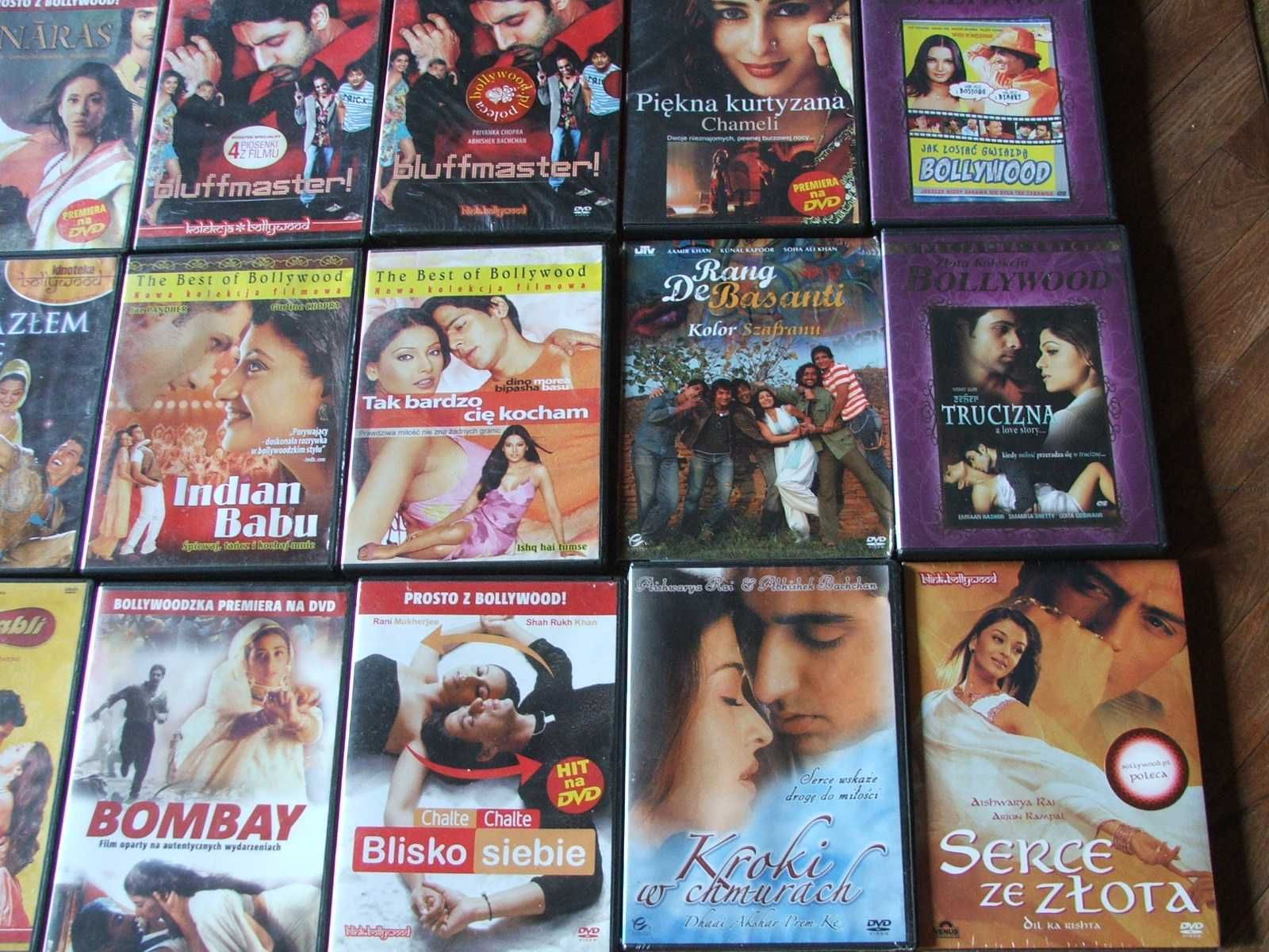 Bollywood hity, nówki, DON, Veer-Zaara, Bluffmaster, i inne dvd