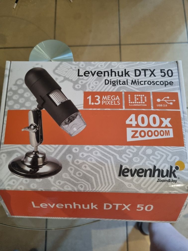 Mikroskop Levenhuk dtx 50, trychologiczny