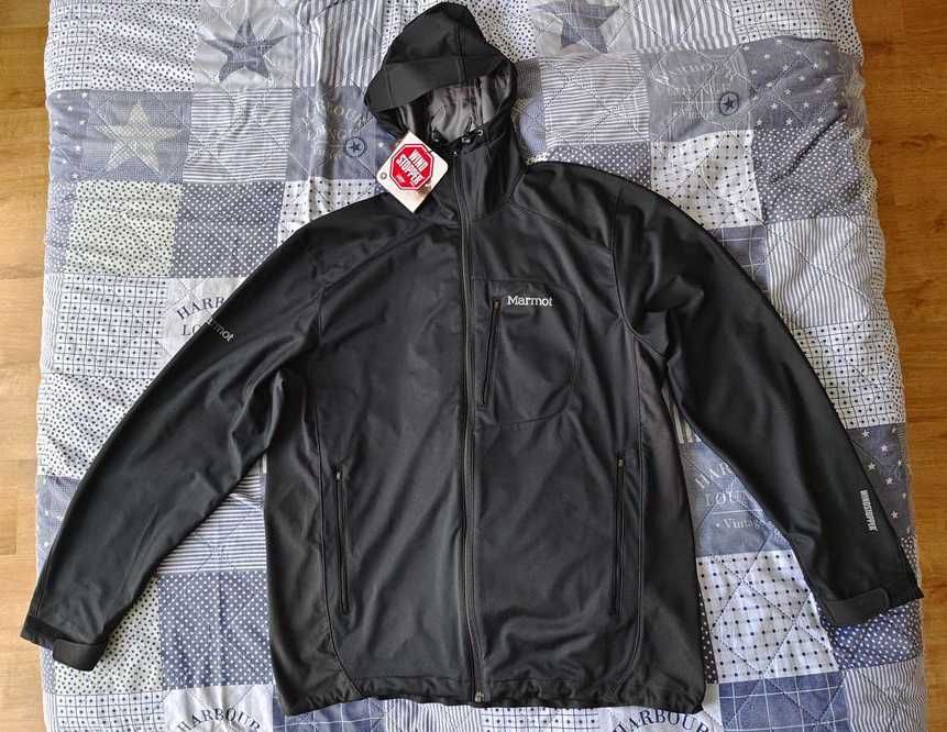 Kurtka Marmot Rom XL Softshell Windstopper Gore black nice jacket