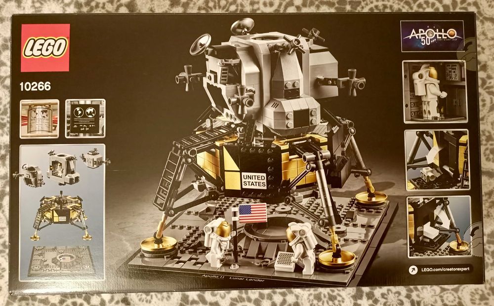 LEGO® 10266 Creator Expert - Lądownik księżycowy Apollo 11 NASA