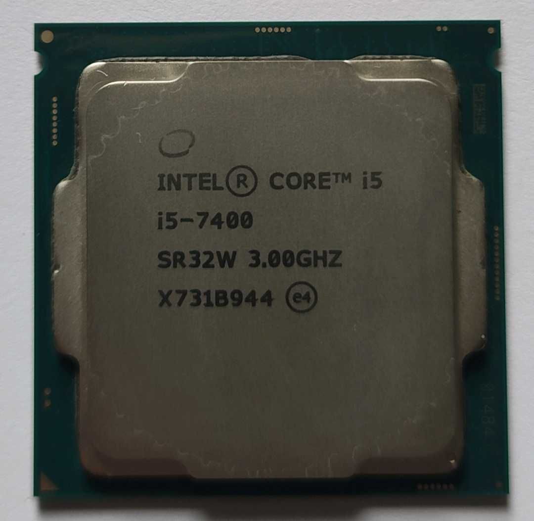Procesor Intel CORE i5-7400, 4*3,0-3,5 GHz LGA 1151 7 gen + CHŁODZENIE