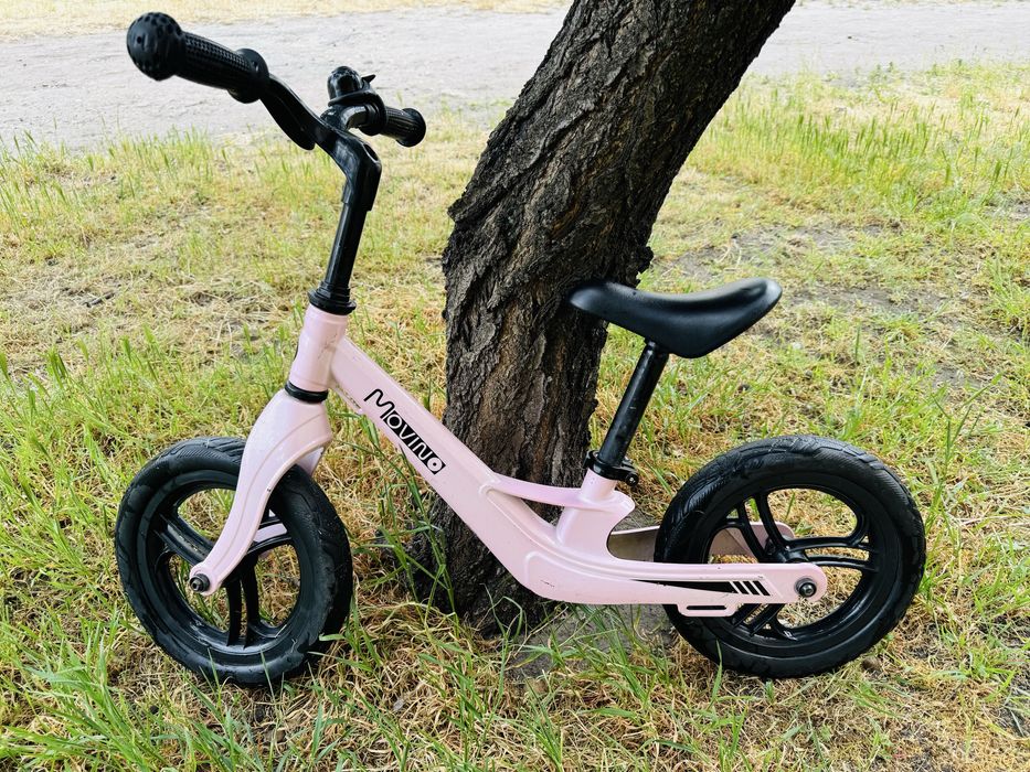 Велобіг біговіл Movino Magnesium для дівчинки рожевий