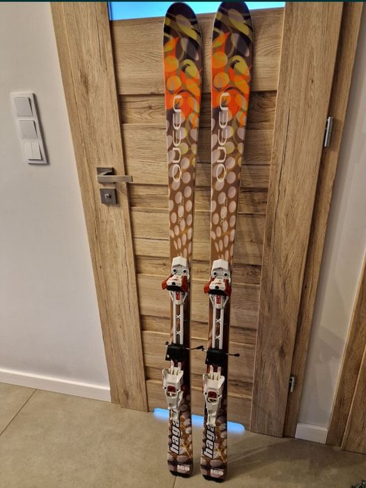 Narty skiturowe skitury Hagan, 160cm długie foki skituty