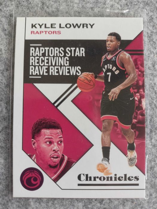 Karta NBA 2019-20 Chronicles Pink Kyle Lowry Toronto Raptors