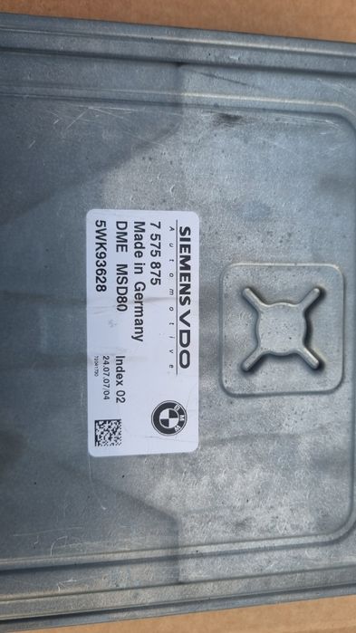 BMW E90 E92 E93 335I Komputer Zestaw Do Odpalenia