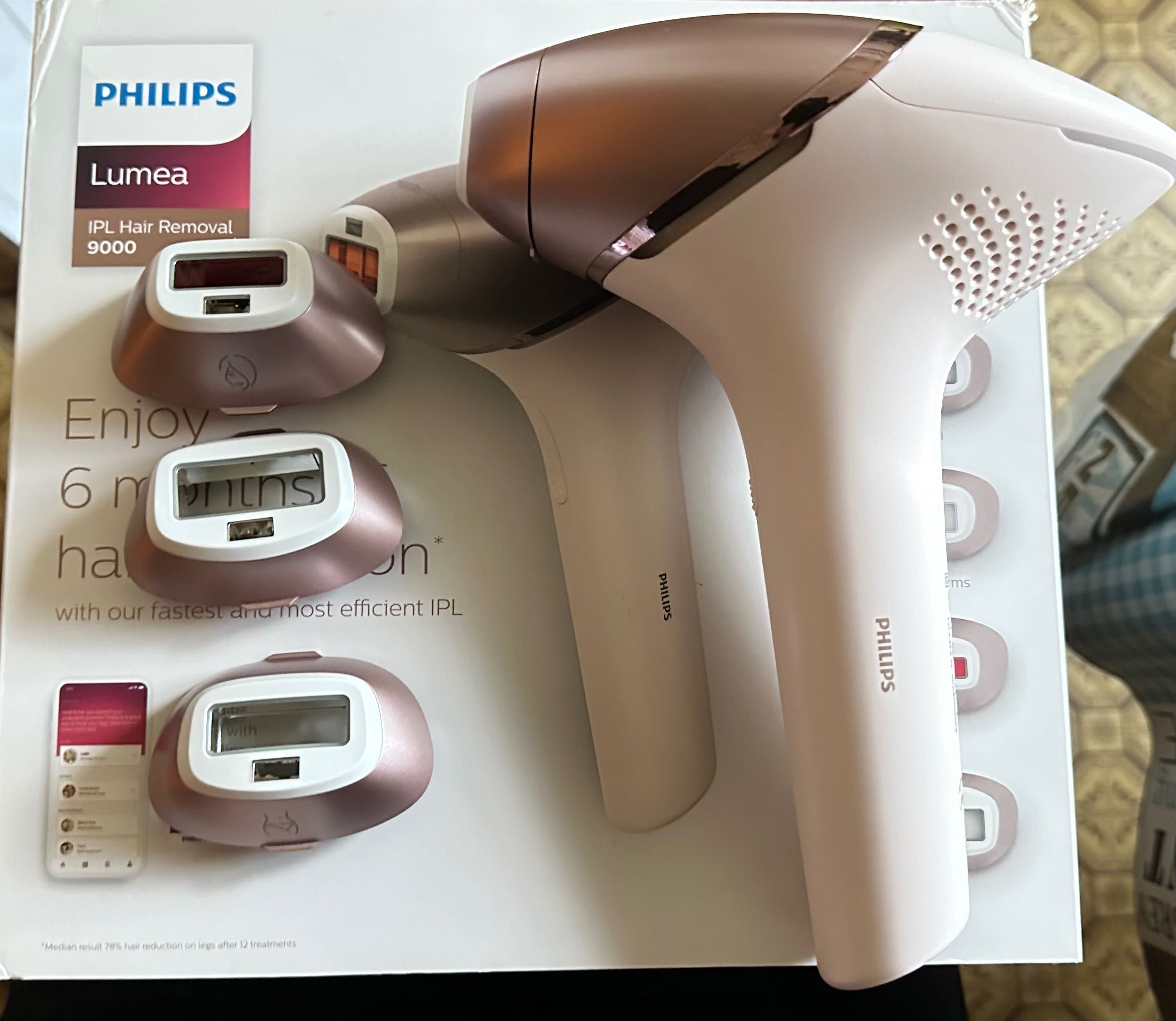 Фотоэпилятор Philips Lumea IPL Hair Removal 9000 BRI958/00