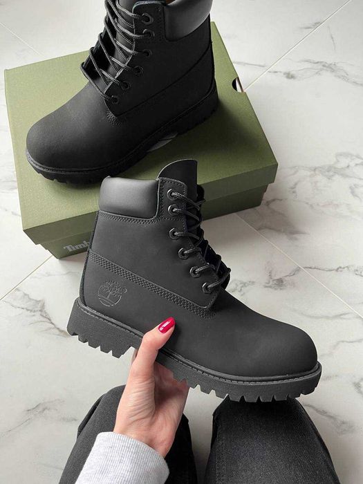 ‼️ Timberland 6 Inch Black новые ботинки мужские женские унисекс