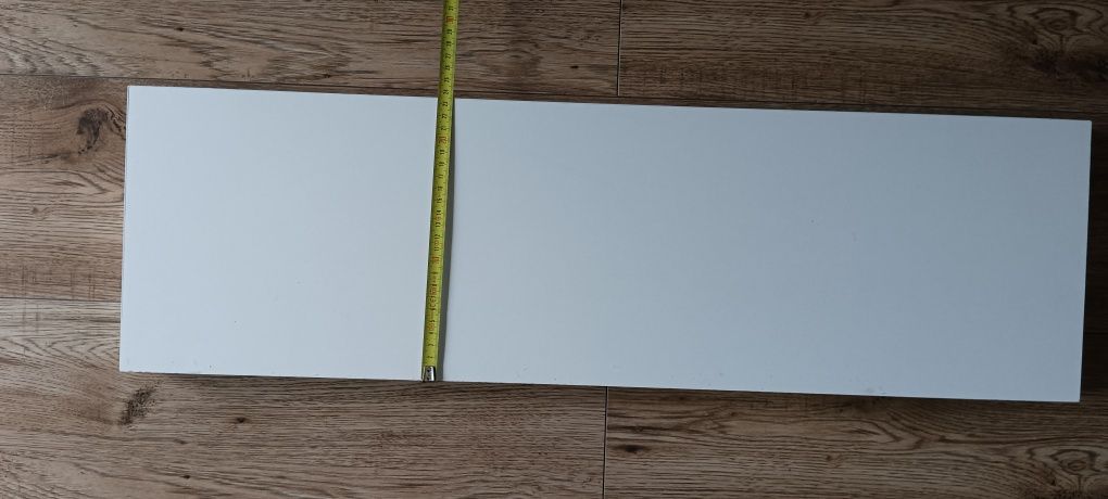 Półka ścienna biała 80x23,5x4