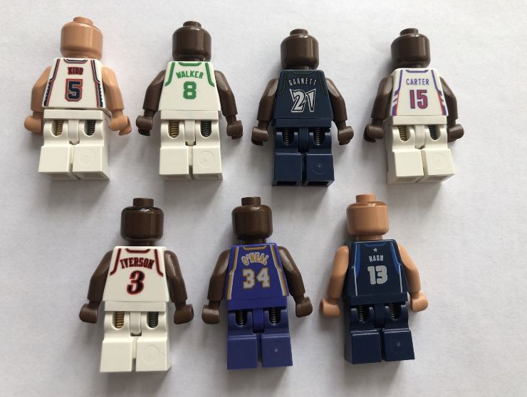 Zestaw Lego NBA figurki gratisy