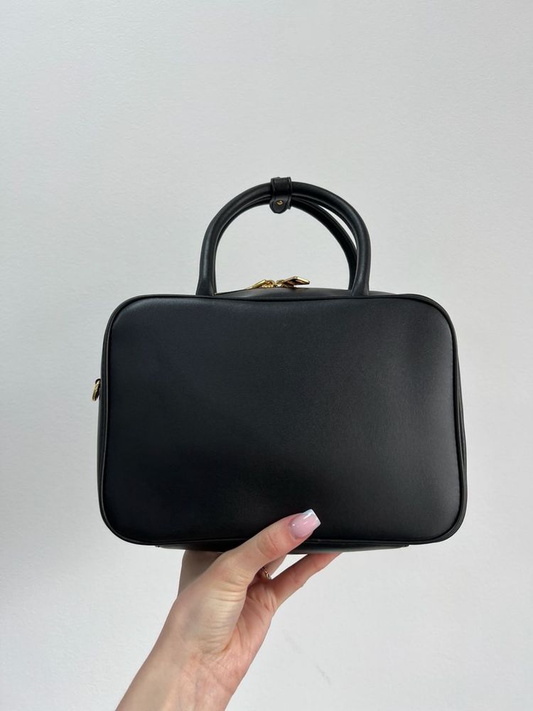 Torebka Miu Miu top handle small black