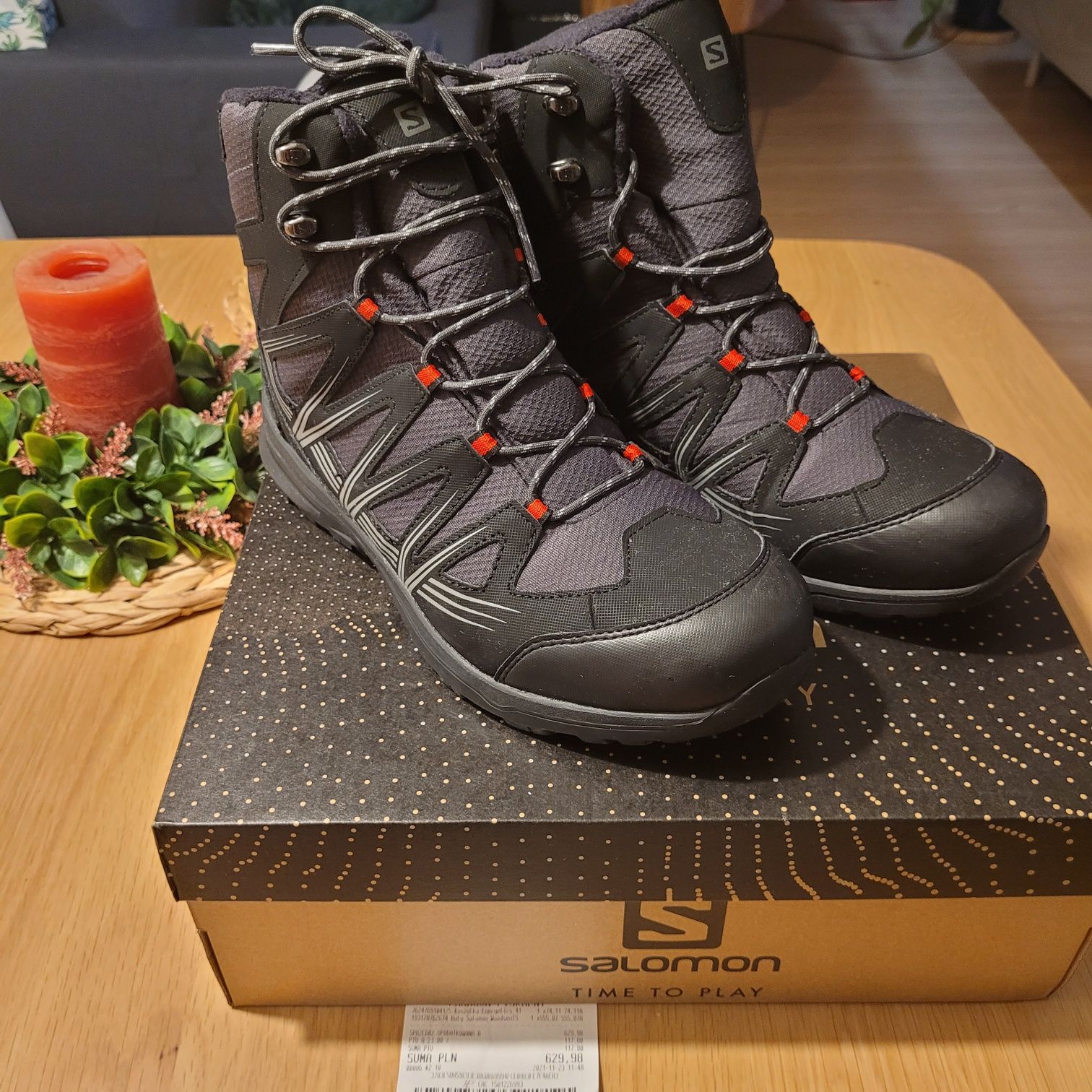Salomon Woodsen NOWE WP 415856 męskie zimowe buty trekkingowe turystyc