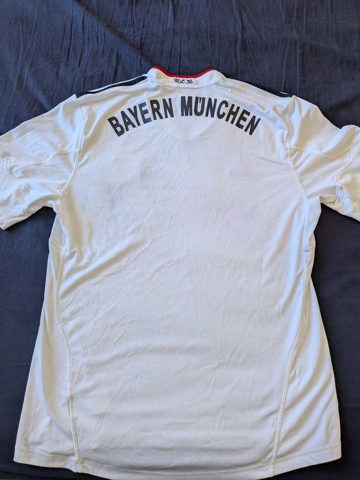 Camisola suplente Bayern Munique 2010/11 - Camisola vintage autêntica