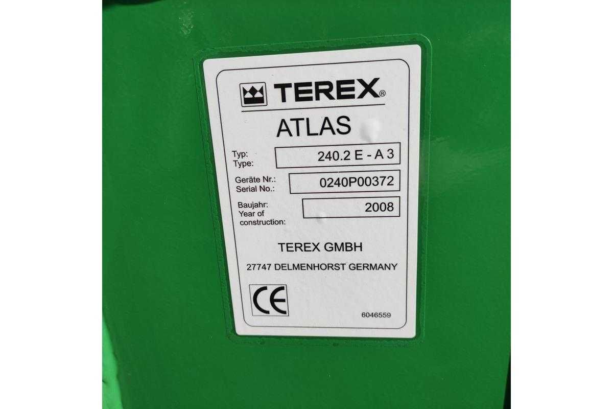 hds manipulator atlas terex 240.2 hiab fassi palfinger