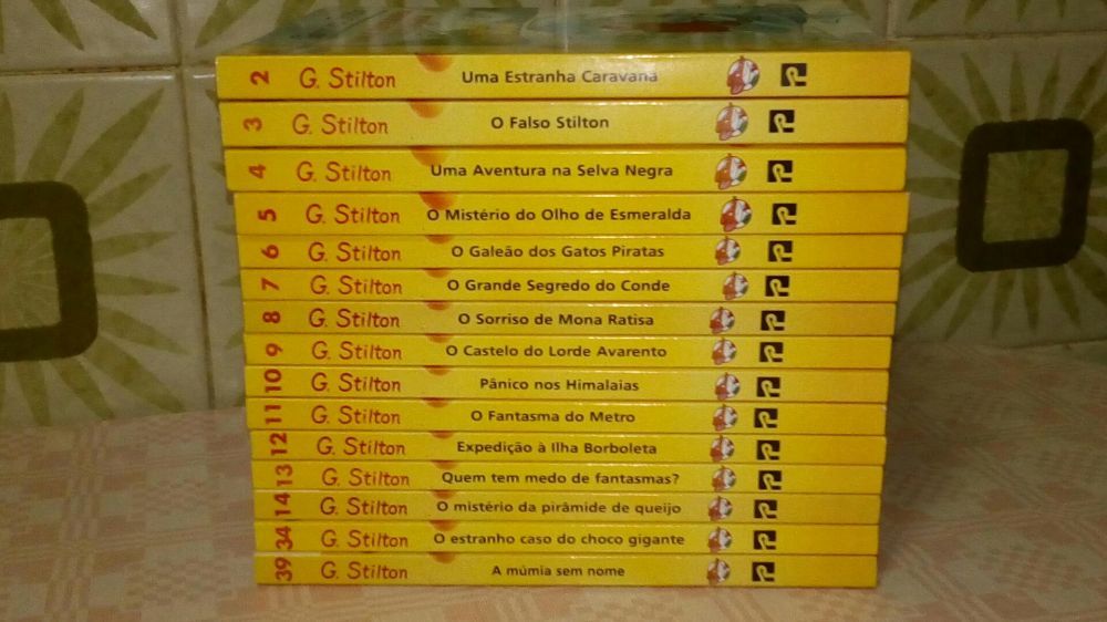 Livros Gerónimo Stilton