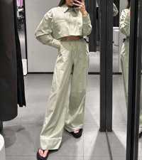 Костюм в пижамном стиле Zara