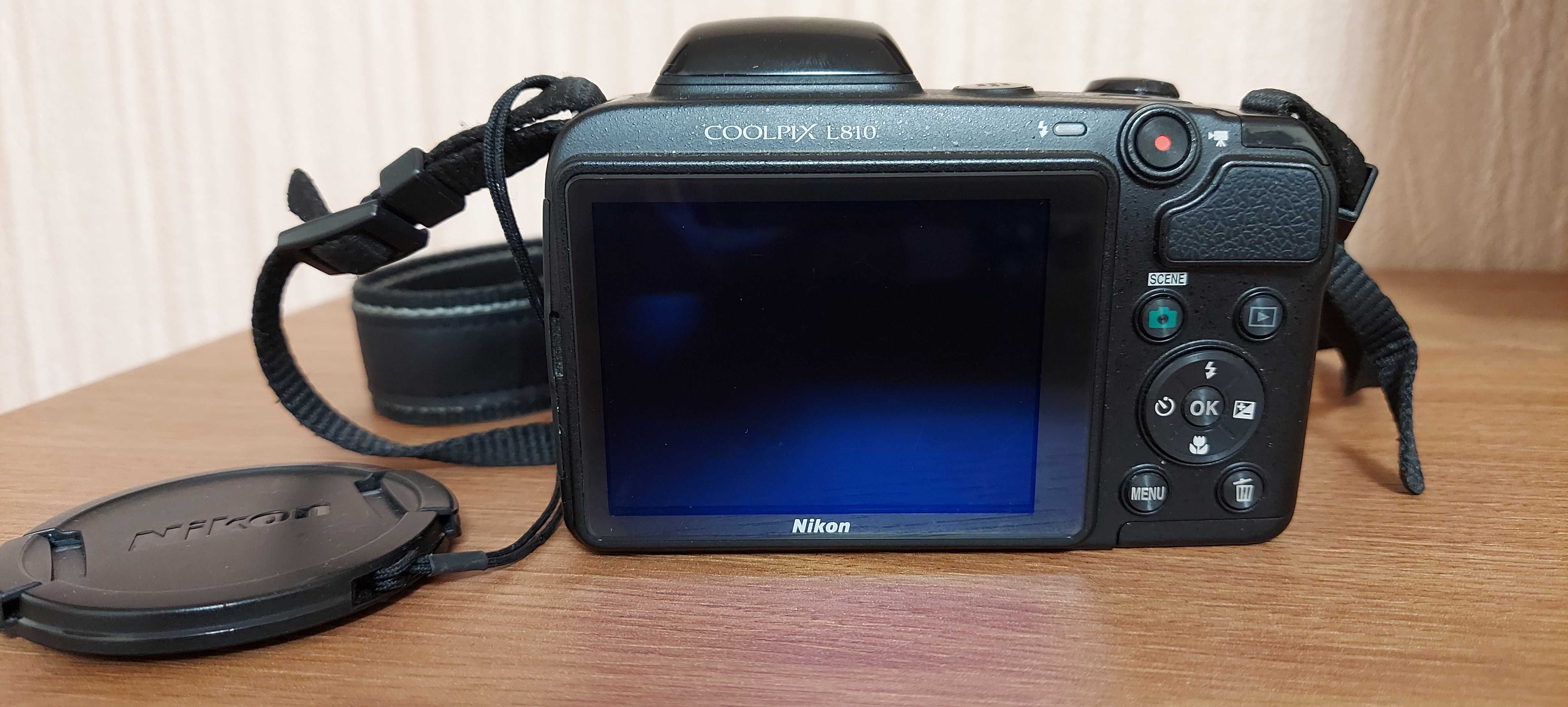 Фотоаппарат Nikon Coolpix L810 Black