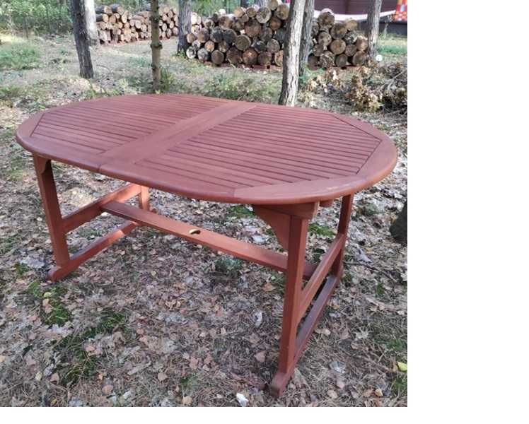 Duży drewniany stół rozkładany Tarrington House Vanamo