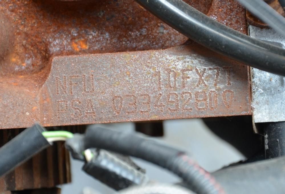 Silnik Peugeot 307 1.6 Benzyna Kod silnika NFU 10FX7T