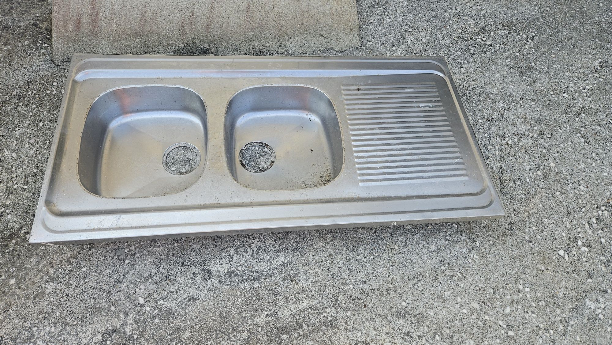 Lava loiça 2 pias inox  como novo