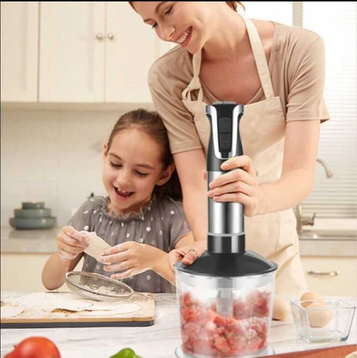 Немецкий погружной блендер Zepline ZP-143 5в1, 1500 Вт — универсальный