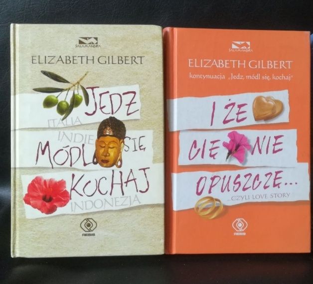 Elizabeth Gilbert x2 (20 zł za całość)