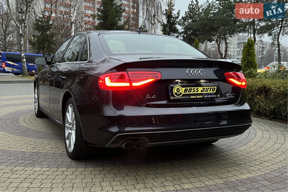 Audi a4 b8 2.0 tfsi 2014 quattro