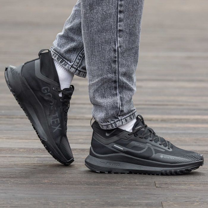 Кросівки Nike Pegasus Trail 4 Gore-Tex  Black/Grey  premium
