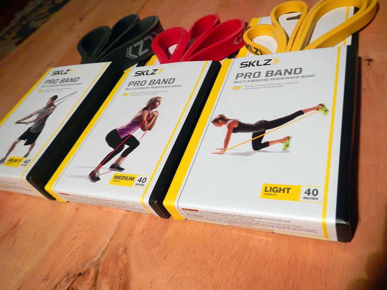 Pack 3 SKLZ Pro Bands Heavy/Medium/Light