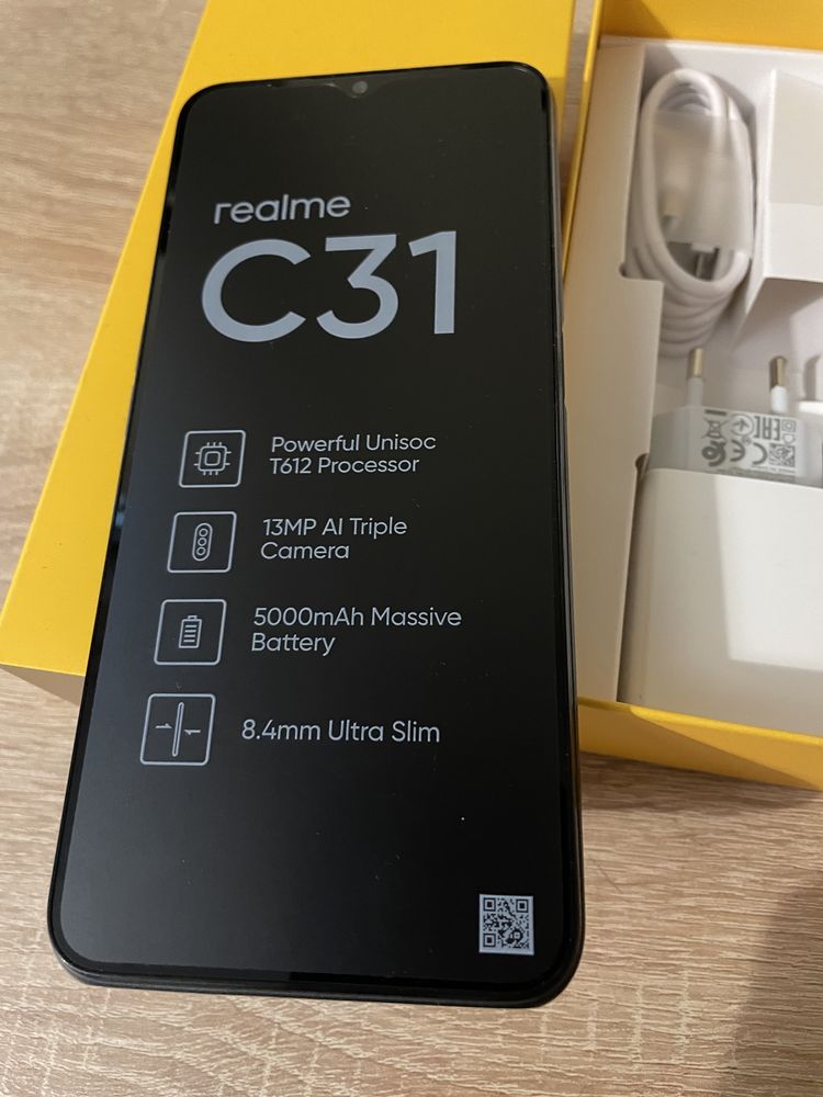 Realme C31 smartfon NOWY