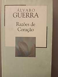 Razões de Coração , de Álvaro Guerra ;	Novo! Nunca Usado!