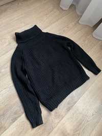 Короткий свитер S чорний