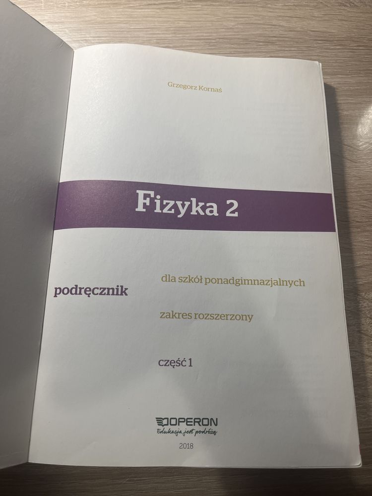 Ciekawi świata 2 fizyka podręcznik rozszerzenie