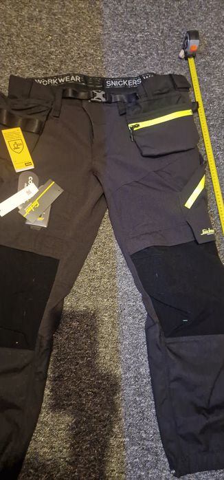 Nowe spodnie Snickers orginalne model 6940 elastyczne z wysokim stanem