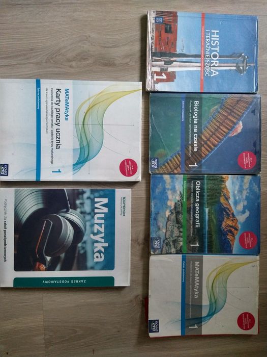 Podręczniki, książki do liceum i technikum klasa 1/1 szt
