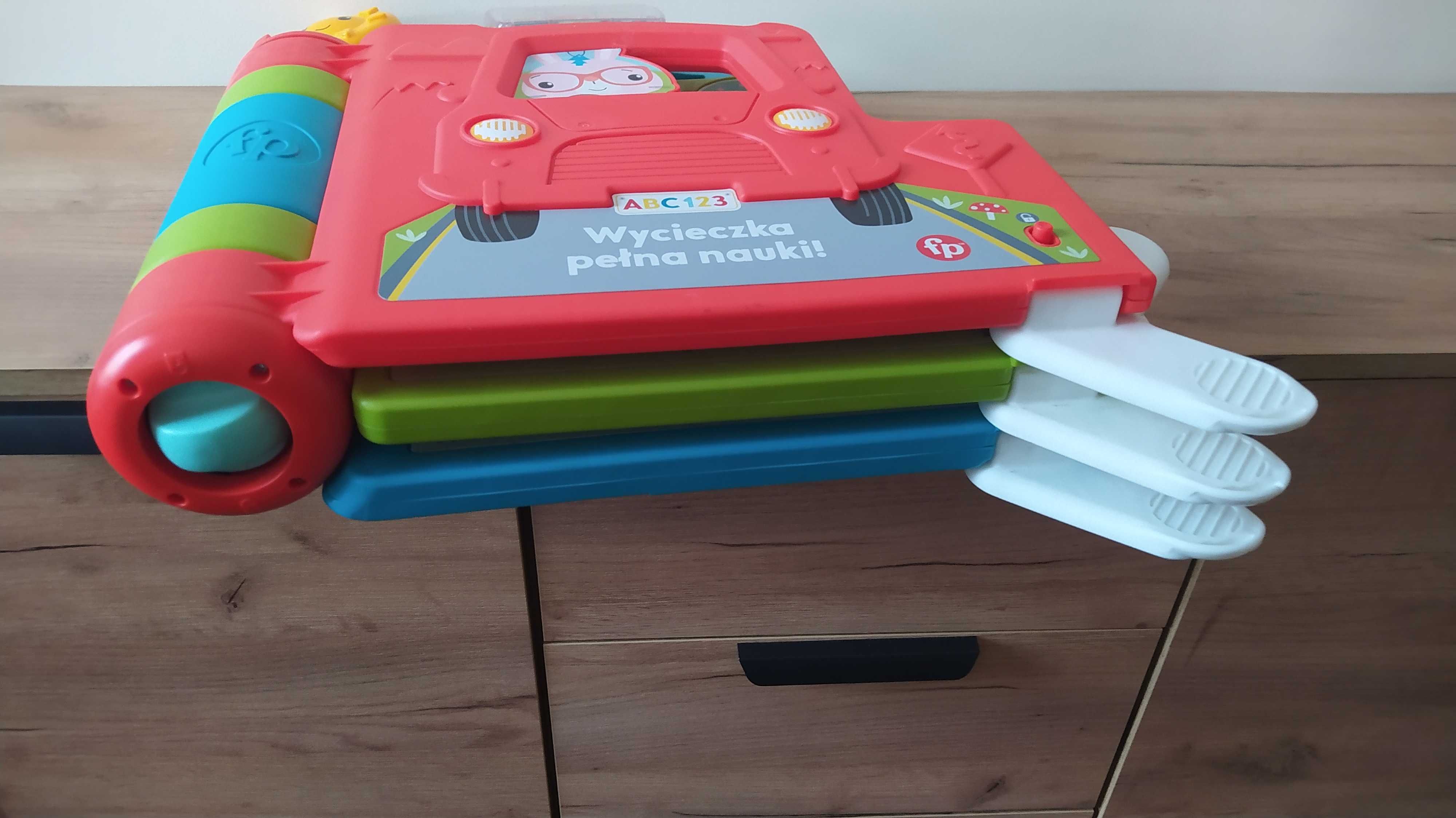 Giga książka Edukacyjna Wycieczka pełna nauki 6m+ Fisher Price