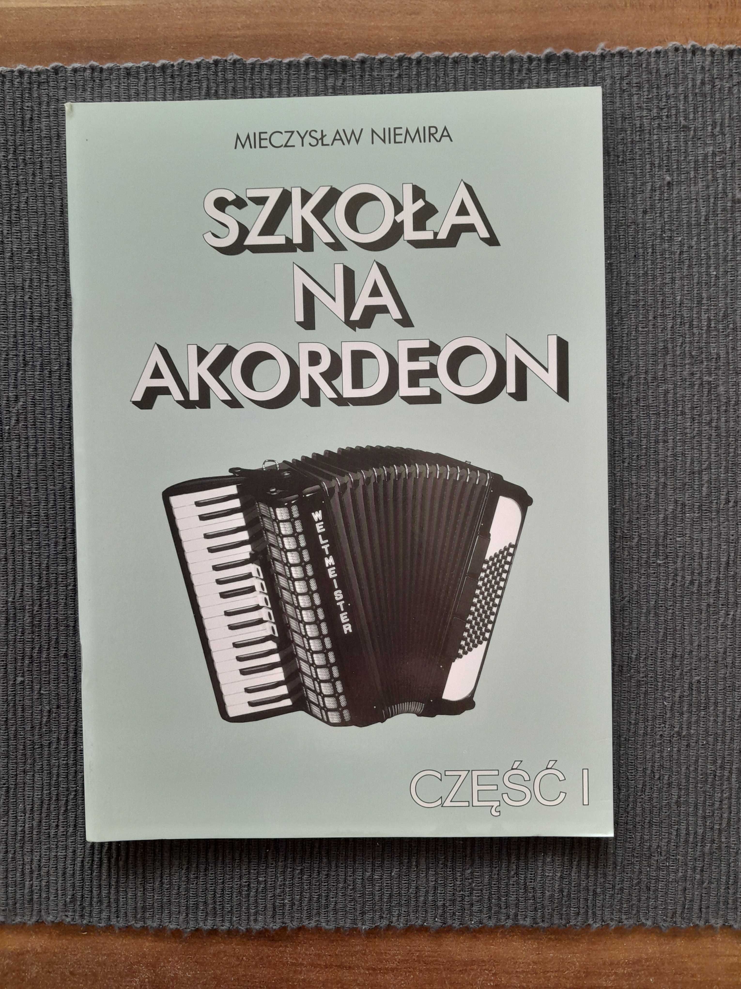 Książka Szkoła na akordeon cz. 1. Niemira . Wyd. GAMA