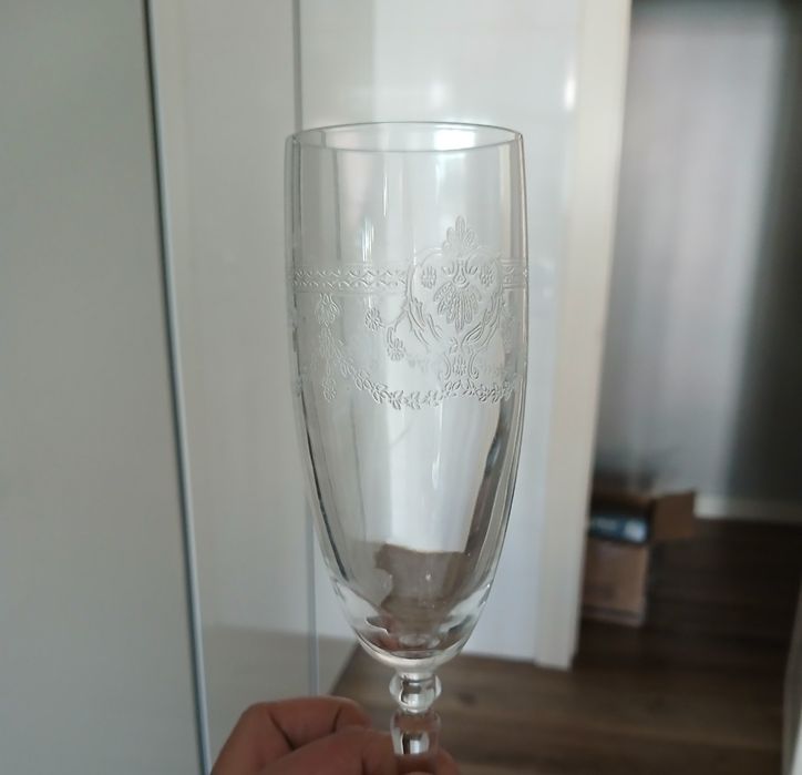 Copos Cristal D ' arc com retalho decorativo