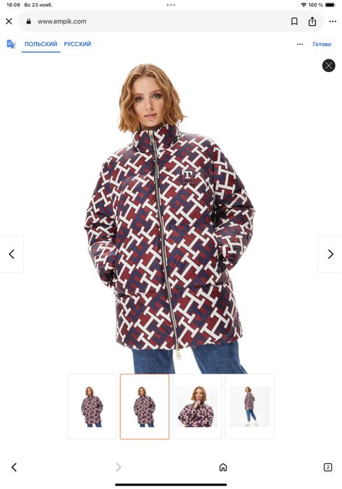 Продам пуховик Tommy Hilfiger