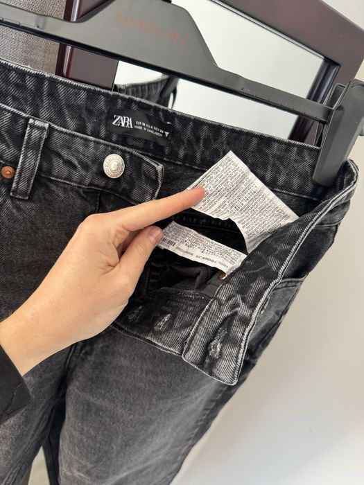 Джинси Zara 36 regular fit вільного прямого крою
