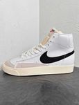 Жіночі кросівки Nike Blazer Mid білий з чорним D463 розмір 36 37 ЗНИЖА