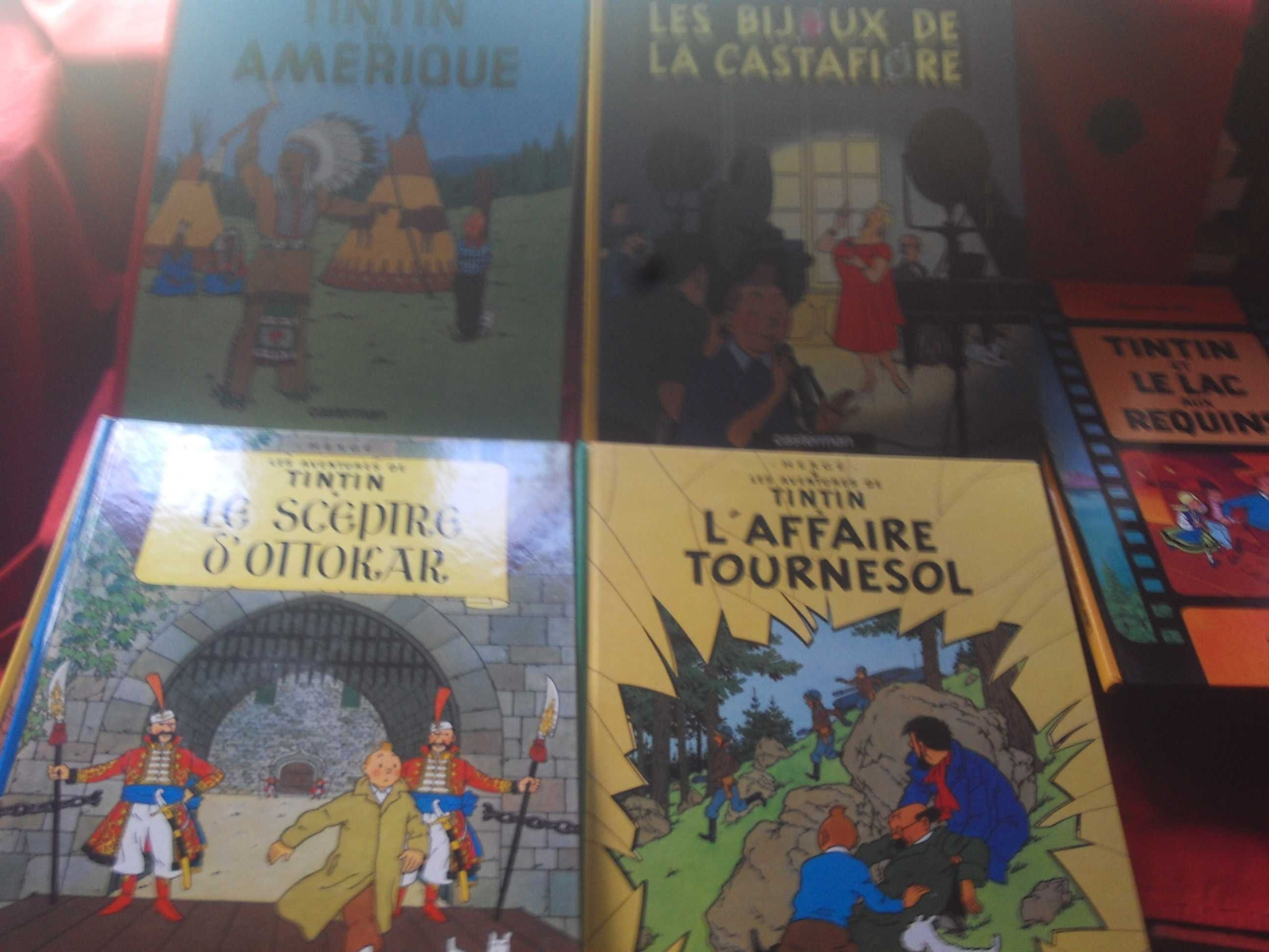 TINTIN original em francês Casterman coleção completa neuve